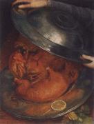 Giuseppe Arcimboldo The cook or the roast disk oil